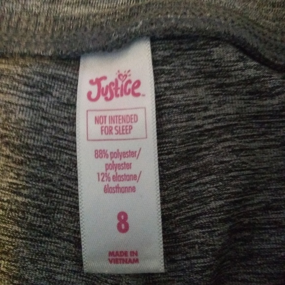Girls Athletic Leggings - Justice - Picture 3 of 3